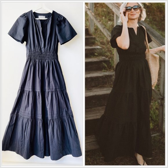 Anthropologie Dresses & Skirts - Anthropologie NWT Cotton Somerset maxi dress in black Size